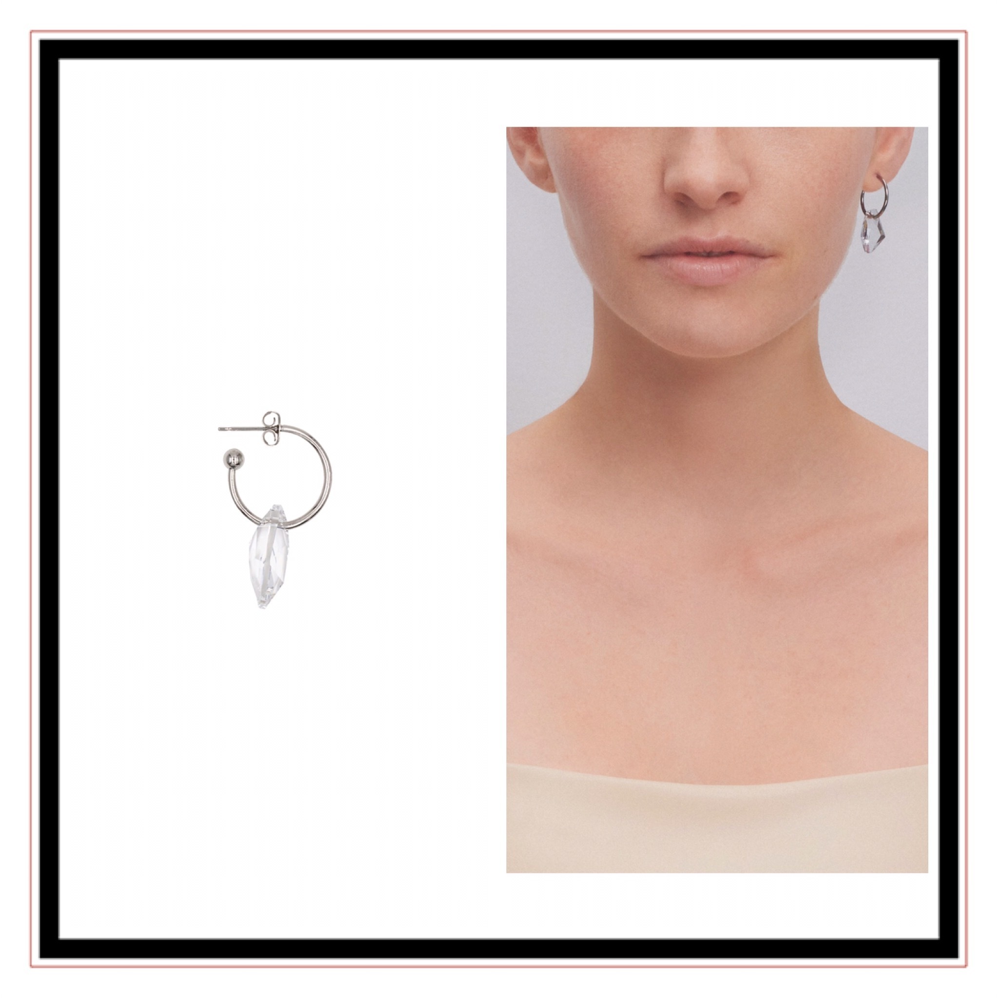 Justine Clenquet Brian earring 片耳ピアス 国内発送