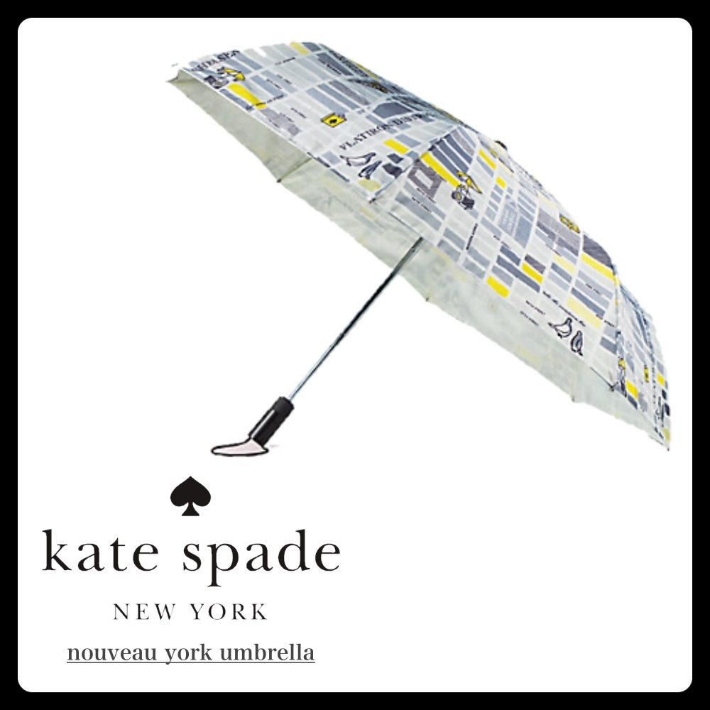 【2021春夏新色】
Kate Spade★オシャレなニューヨークマップデザイン折りたたみ傘 傘・レイングッズ 【2021春夏新色】
Kate Spade★オシャレなニューヨークマップデザイン折りたたみ傘 傘・レイングッズ