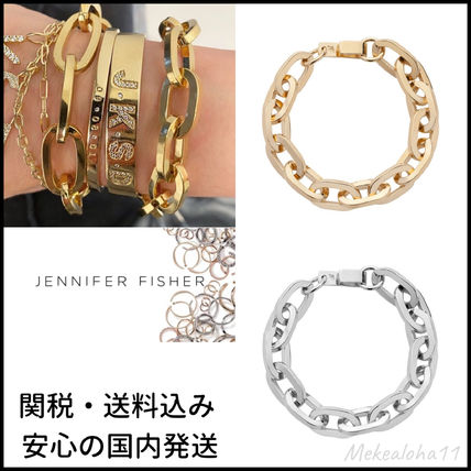 日本未入荷】JENNIFERFISHER バングル gold【海外セレブ愛用
