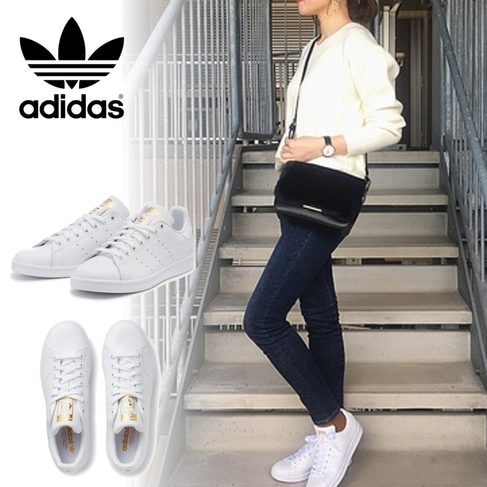 【adidas】スタンスミス☆ホワイト/ゴールド