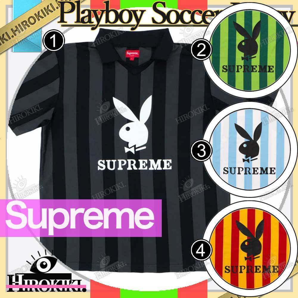 口コミ・レビュー｜18SS /Supreme Playboy Soccer Jersey プレイボーイ