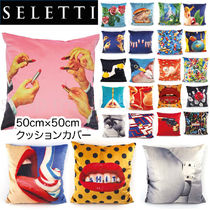 未上陸◆お洒落◆SELETTI TOILETPAPERコラボ クッションカバー