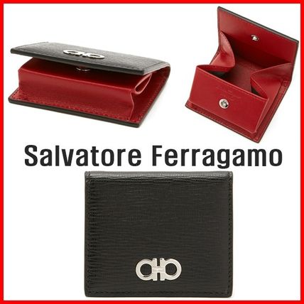 ブラック(黒)系 FERRAGAMO(フェラガモ) コインケース・小銭入れ ...