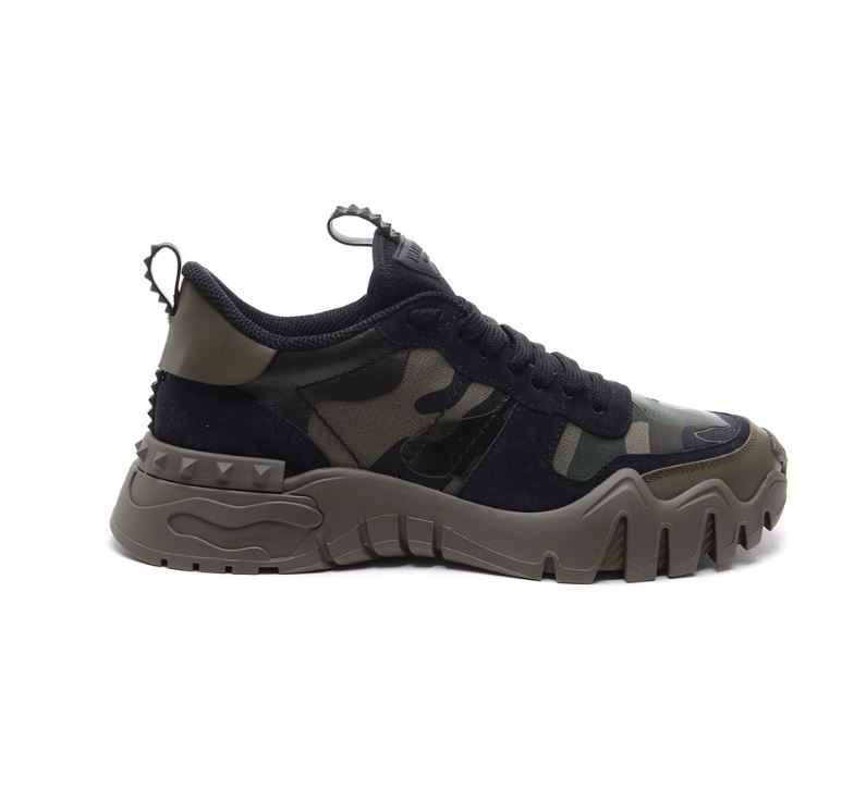 【関税負担】 VALENTINO ROCKRUNNER PLUS CAMOUFLAGE SNEAKERS