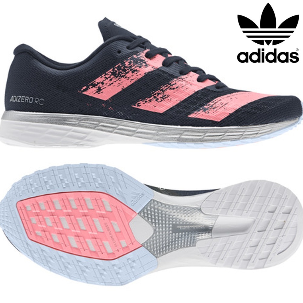 【adidas】ADIZERO RC 2 W☆ブラック/ピンク