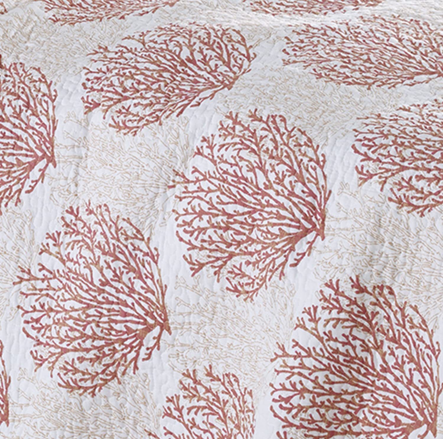 Laura Ashley ベッドカバー・布団カバー 【クイーン】Laura Ashley 3点Set キルト薄掛け布団&枕カバー(4)
