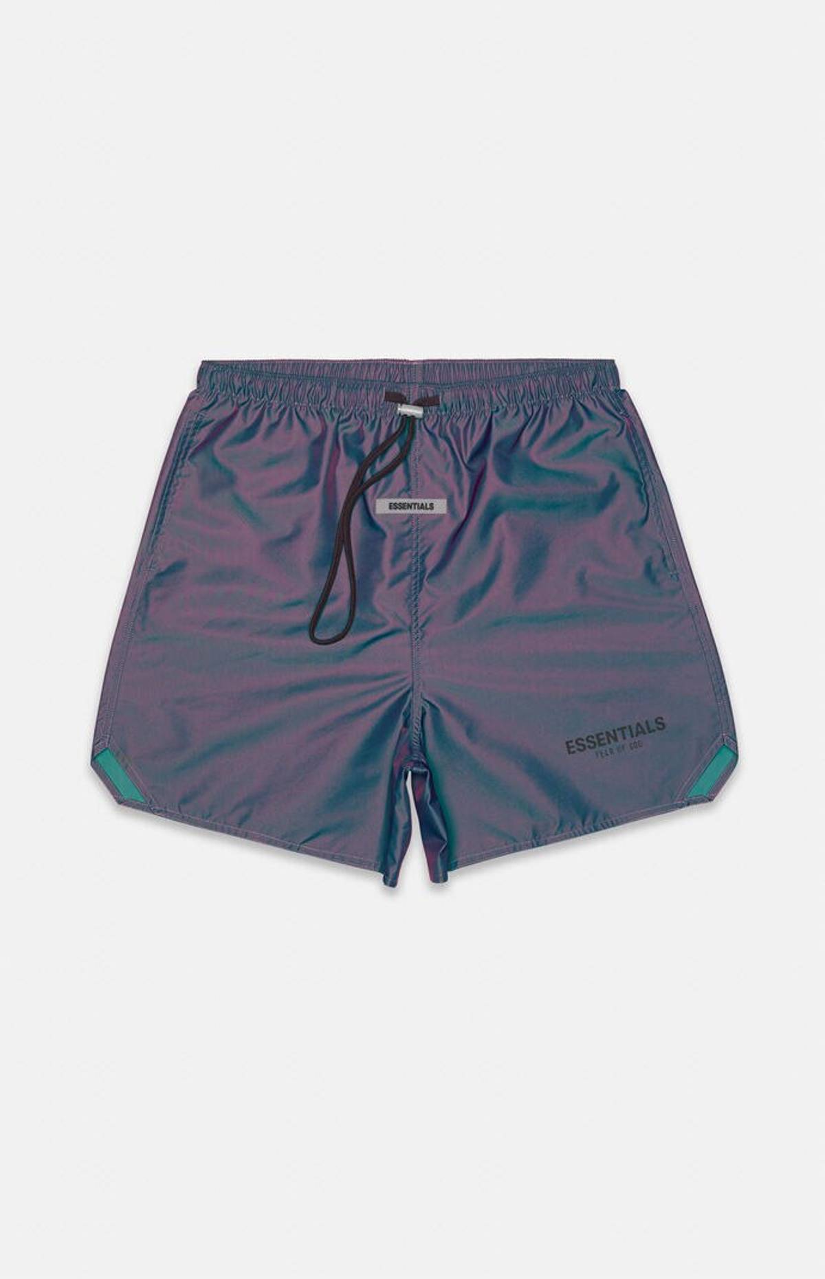 新作 20SS FOG Essentials Volley Shorts Iridescent XS〜2XL