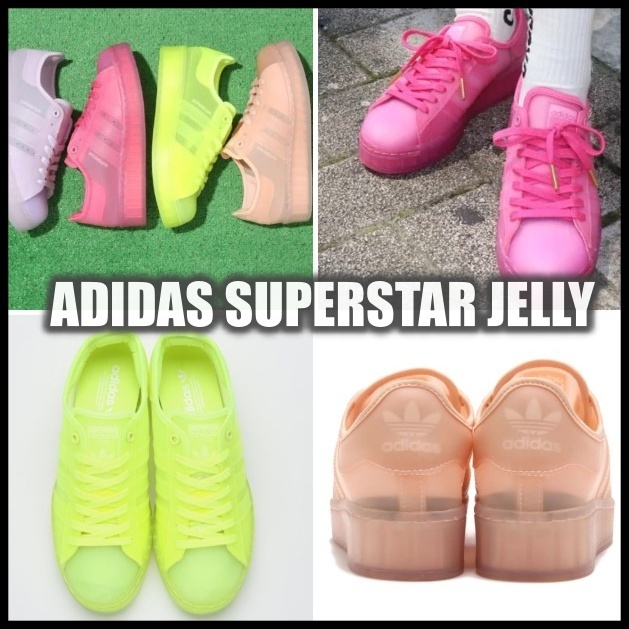 【2021最新作】 ADIDAS☆SUPERSTAR JELLY スニーカー 【2021最新作】 ADIDAS☆SUPERSTAR JELLY スニーカー