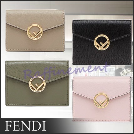 【最安値】 FENDI ミニ財布 マイクロウォレット フェンディ イズ エフ - 折り財布