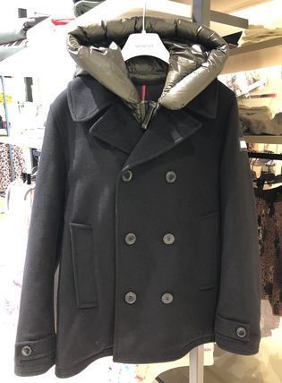 MONCLER【セール】ウールPコートBARBAT 大人もOK★12A/関税込み