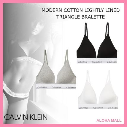 Calvin Klein Bras Bi-color Cotton Logo Bras