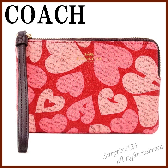 【即発】コーチ COACH ポーチ レディース クラッチ 91073IMQA3