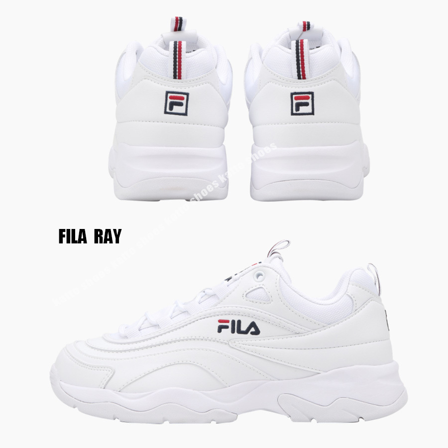 FILA★RAY★厚底★兼用★ホワイト