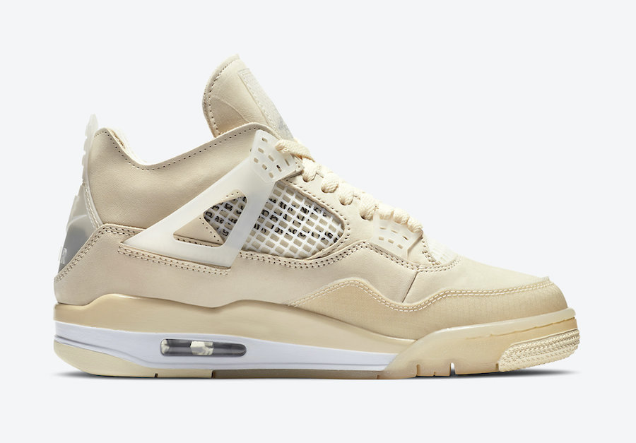 Off-White x NIKE Air Jordan 4 SP WMNS “Sail” 2020 AW FW 20