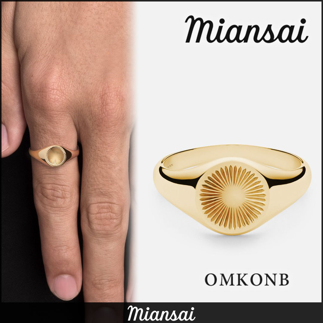 【国内発送・関税込】MIANSAI ソーラーシグネットリング