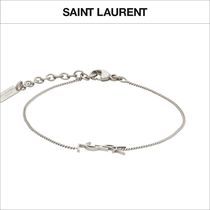 【SAINT LAURENT】YSLチャーム チェーンブレスレット (Saint 【SAINT LAURENT】YSLチャーム チェーンブレスレット (Saint