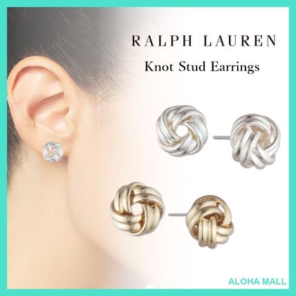 Ralph Lauren ピアス 【Ralph Lauren】Knot Stud Earrings♪ノットスタッドピアス♪