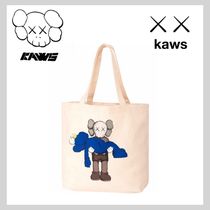 【入手困難】KAWS x Uniqlo Gone Tote Bag Natural