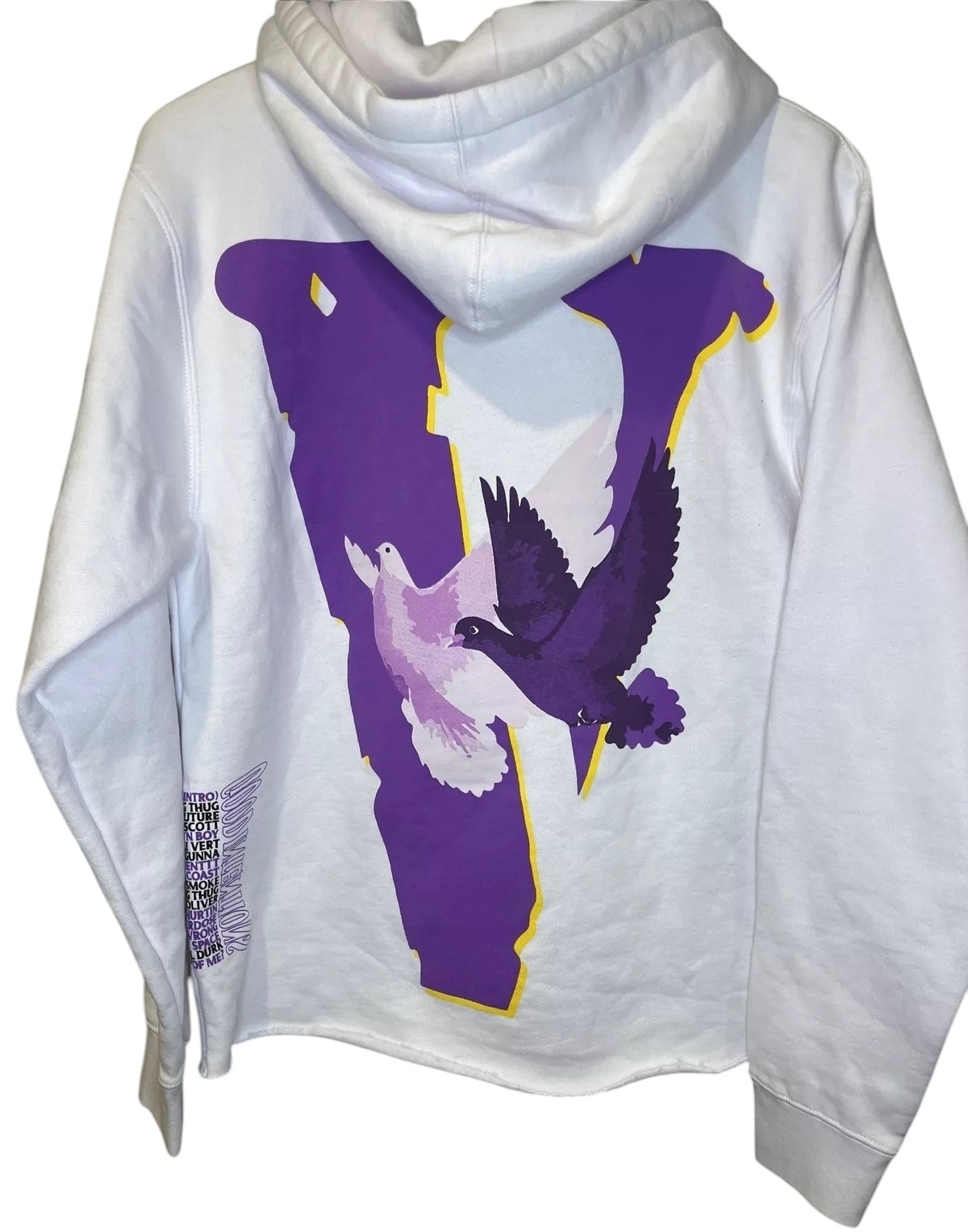 パーカー・フーディ Nav x Vlone Doves Hoodie Black White SS 20 2020 Nav x Vlone Doves Hoodie Black White SS 20 2020 パーカー
