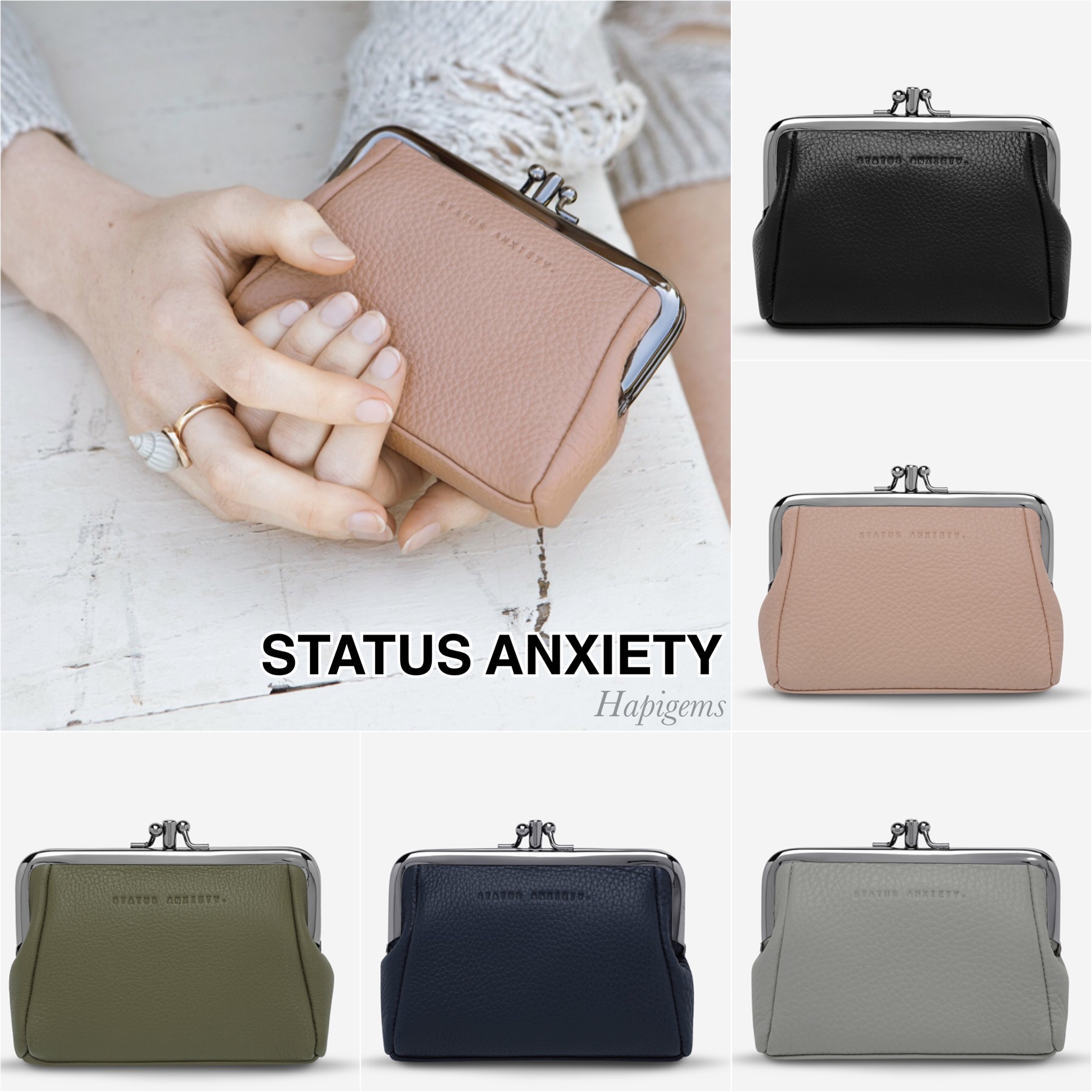 STATUS ANXIETY ★ VOLATILE 小銭 がま口 小物入れ ★送料関税込