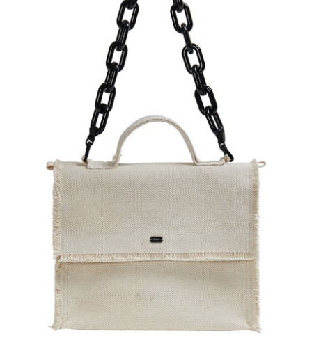 ● bygrey ● canvas box bag クロスバック _ plain