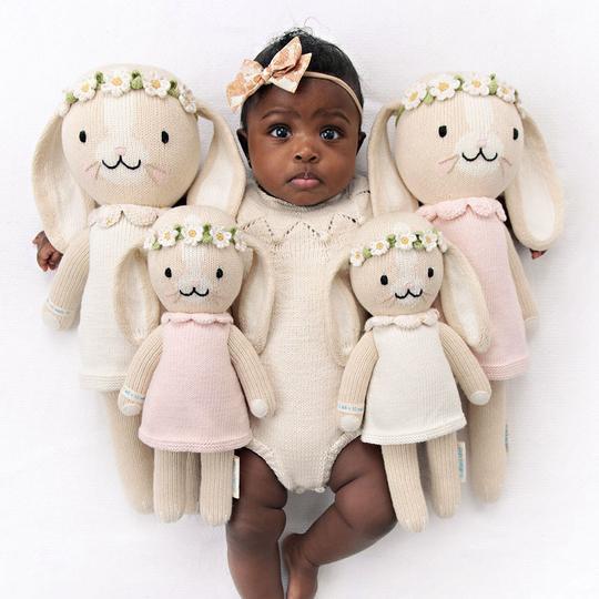 cuddle + kind ぬいぐるみ・フィギュア・ドールハウス cuddle+kind|ぬいぐるみ|ウサギのHannah|Little 13inch(8)