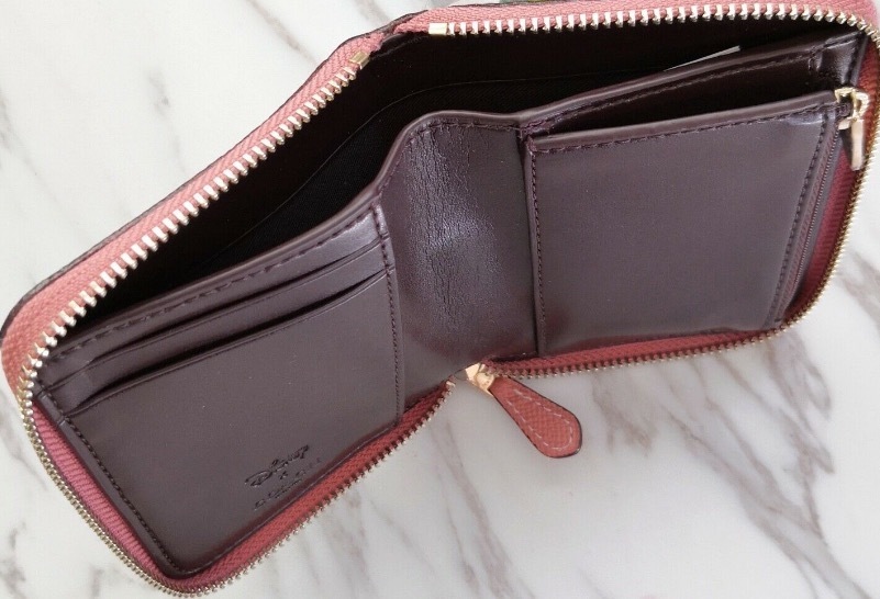 COACHxDISNEYコラボミニーマウススモールジップアラウンド長財布 COACHxDISNEYコラボミニーマウススモールジップアラウンド長財布