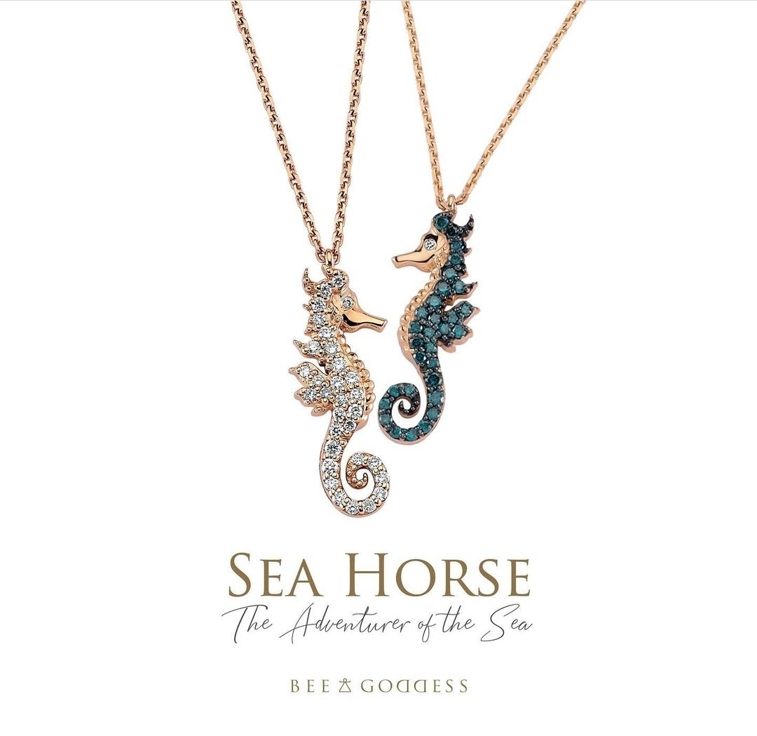 【BEE GODDESS】日本未入荷☆セレブ愛用 シーホースネックレス