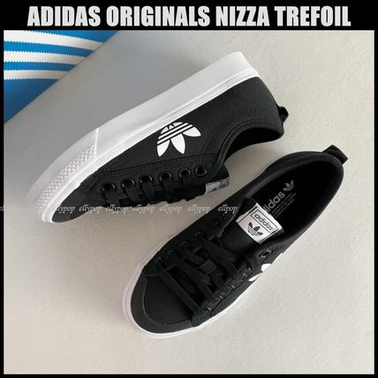 [アディダス] NIZZA TREFOIL スニーカー☆送料込☆ NIZZA TREFOIL adidas(アディダス) スニーカー(レディース