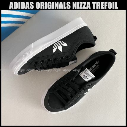 adidas Low-Top Unisex Street Style Logo Low-Top Sneakers