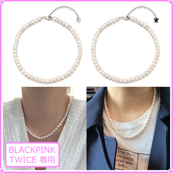 【VINTAGE HOLLYWOOD】Natural Pearl Necklace〜BLACKPINK着用