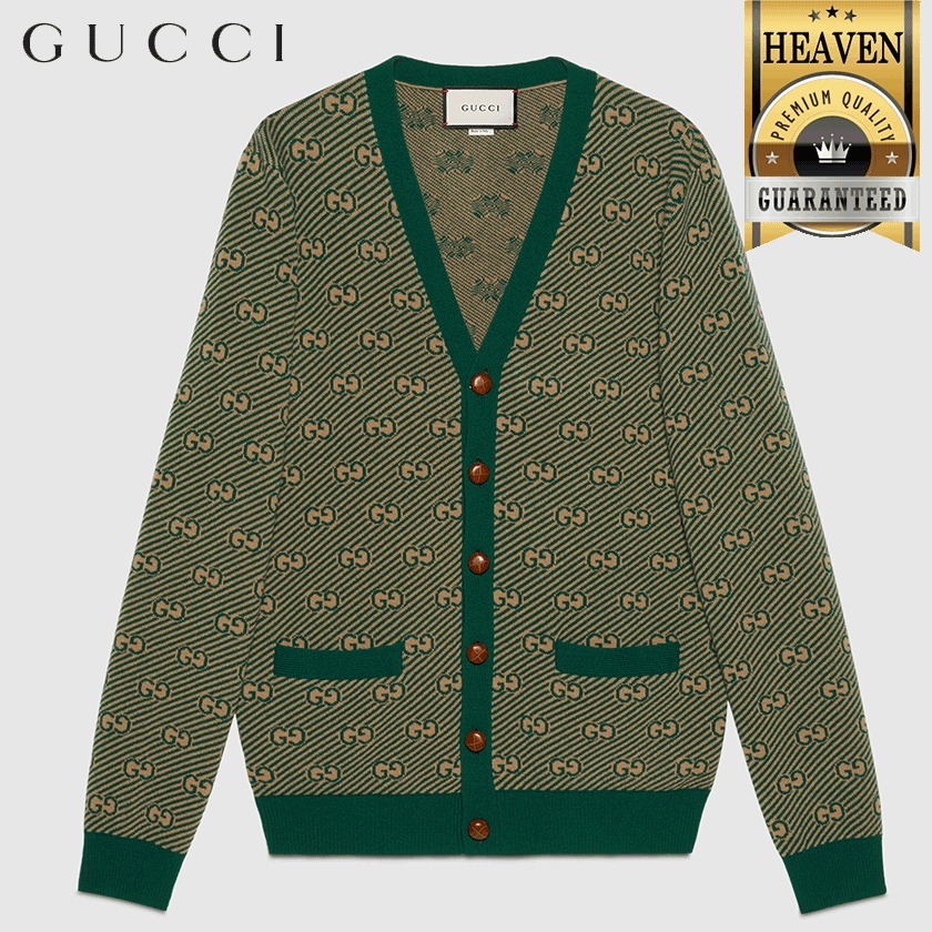 累積売上総額第1位【GUCCI★20/21秋冬】STRIPE WOOL CARDIGAN カーディガン 累積売上総額第1位【GUCCI★20/21秋冬】STRIPE WOOL CARDIGAN カーディガン