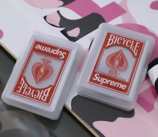 Supreme Bicycle Clear Playing Cards トランプ Supreme/Bicycle Clear Playing Cards - UG.SHAFT