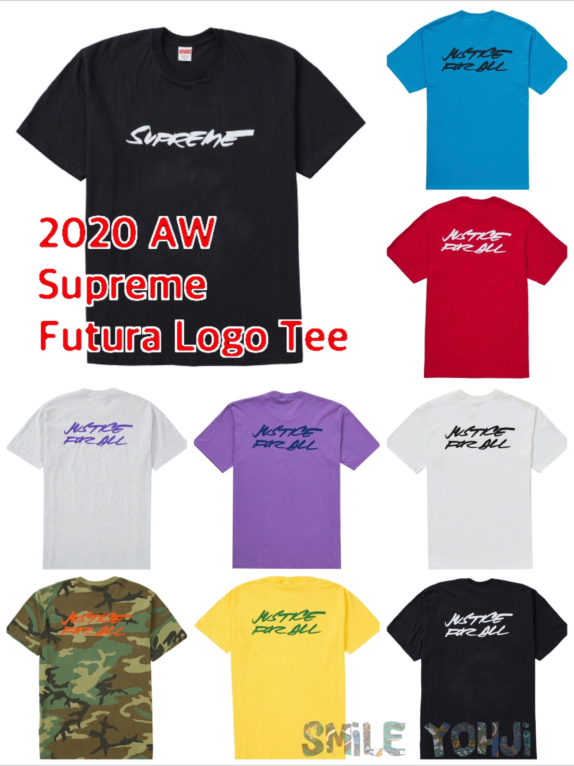 ★20AW WEEK1★Supreme Futura Logo Tee
