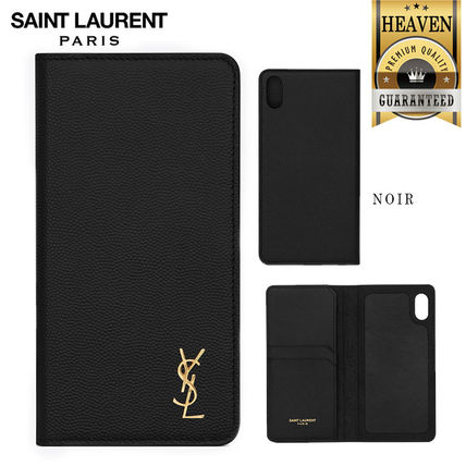 【国内発送】Saint Laurent◆ユニセックスに使えるスマホケース 国内発送】Saint Laurent◇ユニセックスに使えるスマホケース