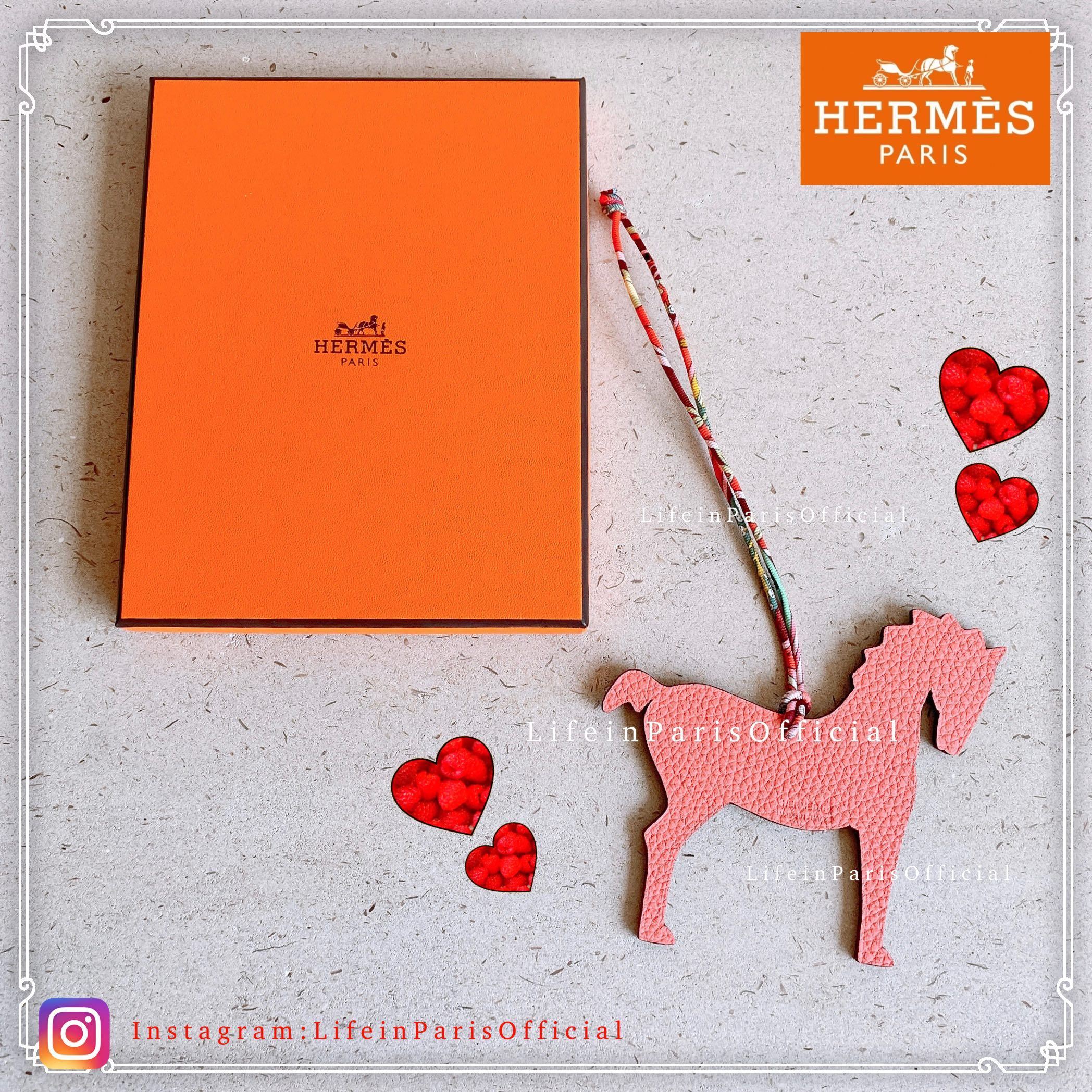 【関税込】HERMES Petit H お馬さん♡レアな可愛いピンク