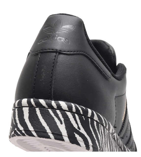 ☆大人気☆adidas Originals Superstar White×Black ゼブラ柄