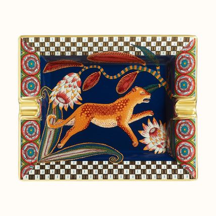 Shop HERMES 2020-21FW Chasse En Inde Ashtray (H300352M 01 Shop HERMES 2020-21FW Chasse En Inde Ashtray (H300352M 01