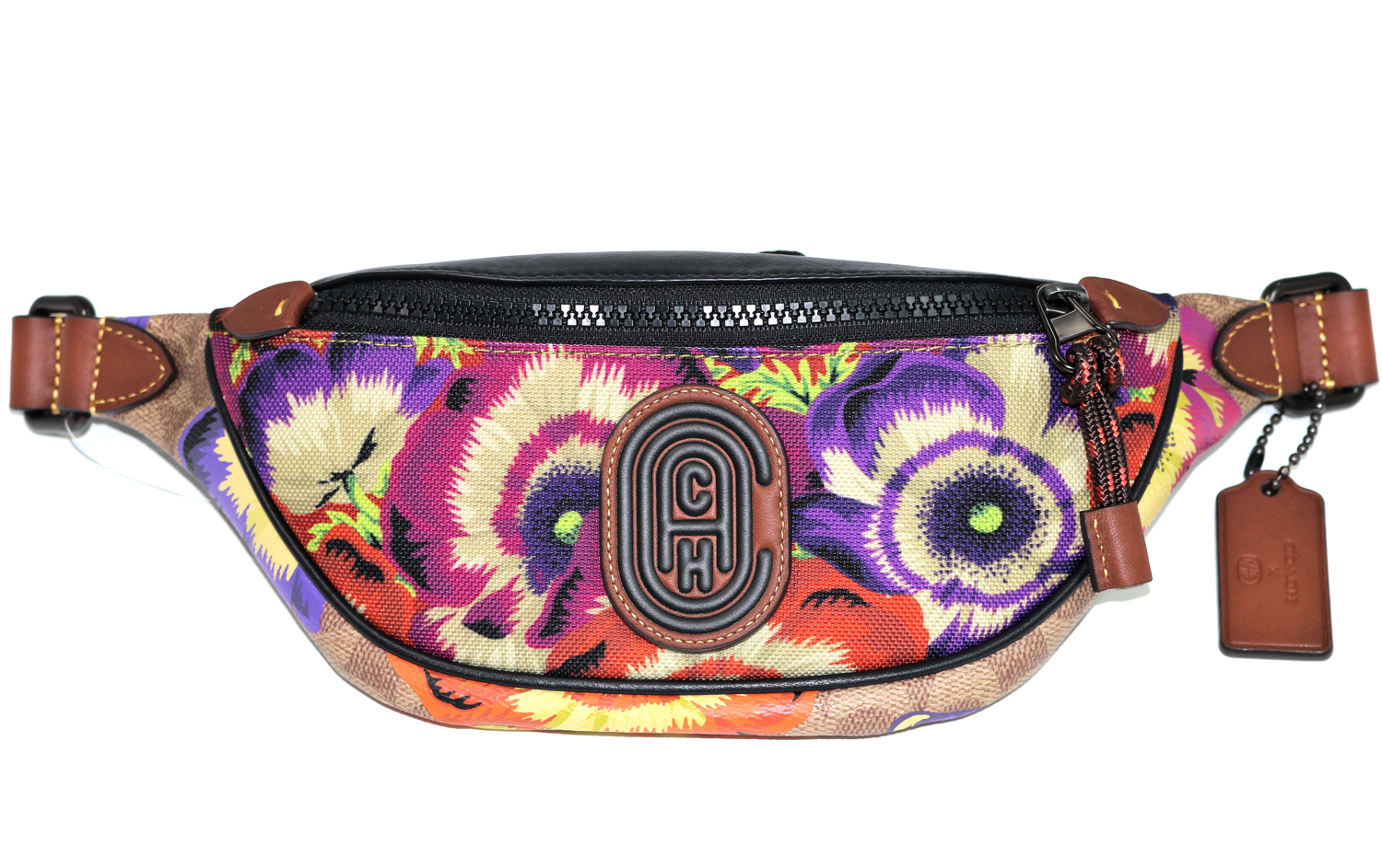 2色からCOACH☆RIVINGTON MINIBELT BAG WITH KAFFE FASSETTPRINT 2色からCOACH☆RIVINGTON MINIBELT BAG WITH KAFFE FASSETTPRINT