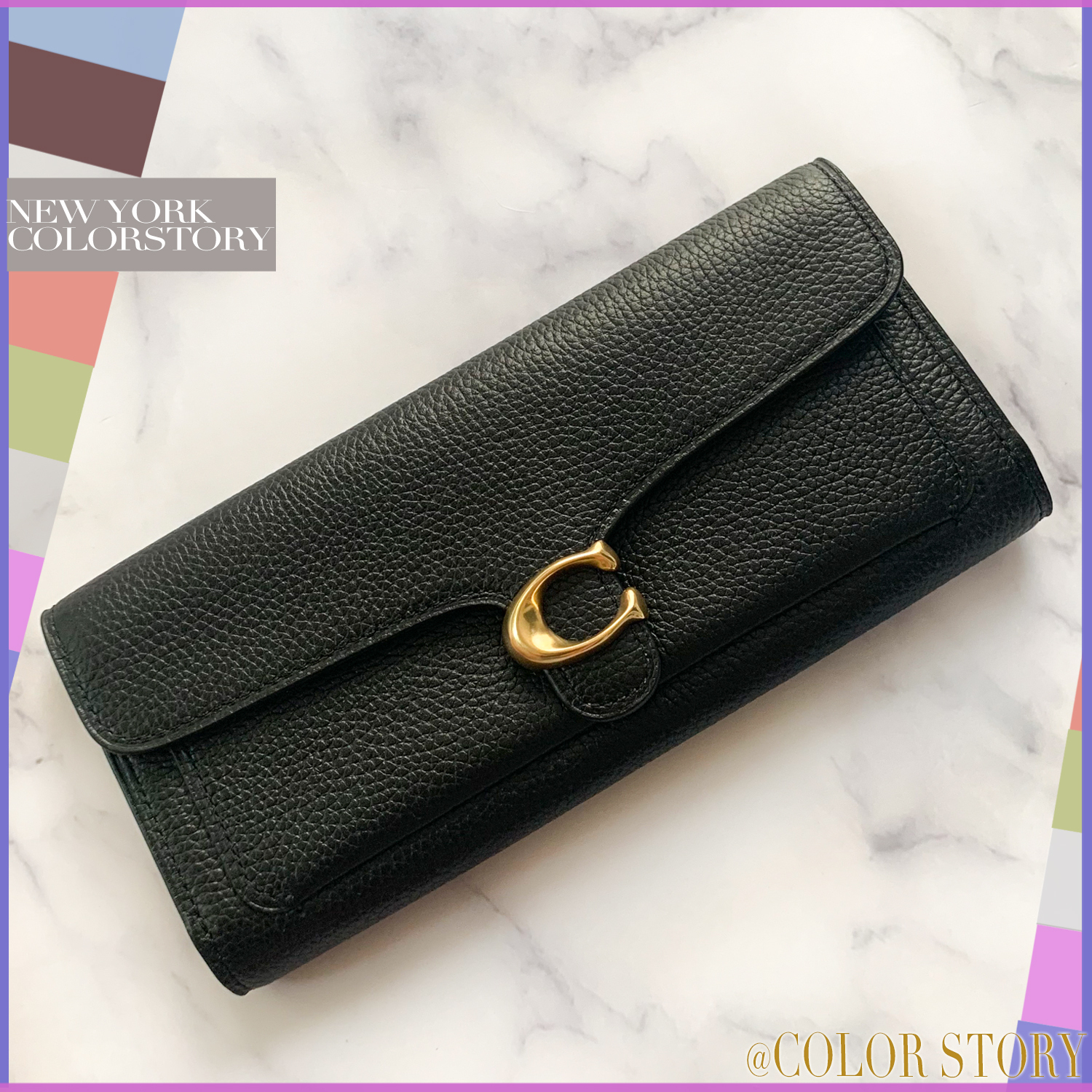 COACHブティック】○NEW！○タビー ロング ウォレット 財布・小物