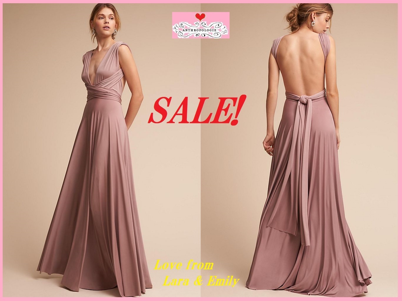 最終SALE☆ラス１即納！【Anthro】Ginger Convertible Maxi
