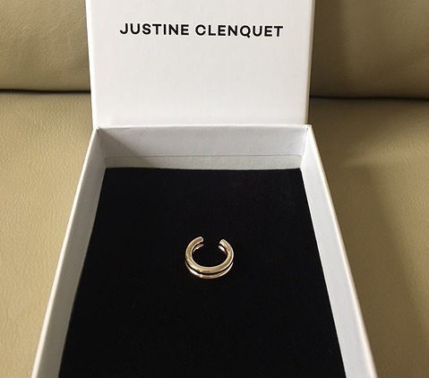 ☆Justine Clenquet☆ Dale イヤーカフ シングル: ゴールド