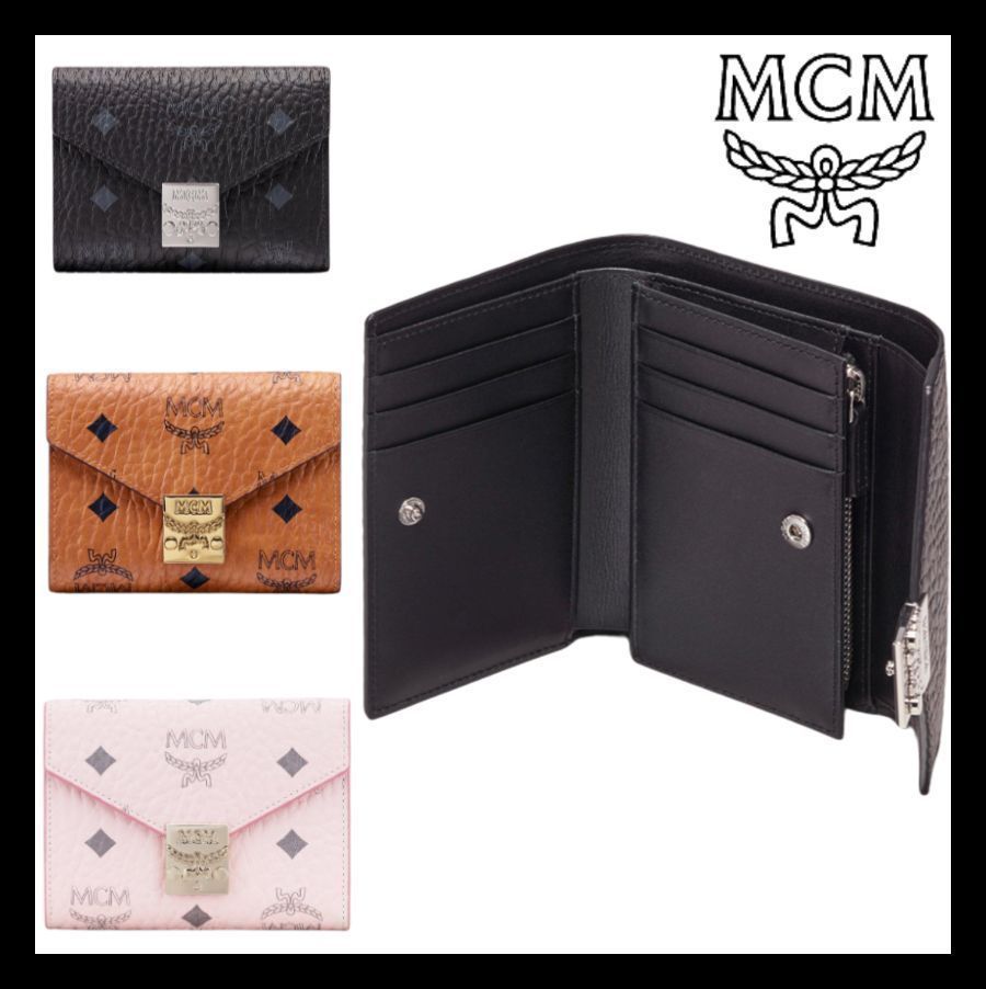 【MCM】パトリシア ヴィセトス 三つ折りコンパクト財布 折りたたみ財布 【MCM】パトリシア ヴィセトス 三つ折りコンパクト財布 折りたたみ財布