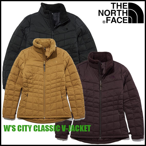 【THE NORTH FACE 】20-21新作★W'S CITY CLASSIC V-JACKET★