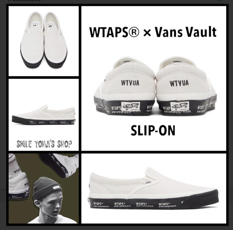 ★入手困難★VANS VAULT X WTAPS CLASSIC SLIP ON LX