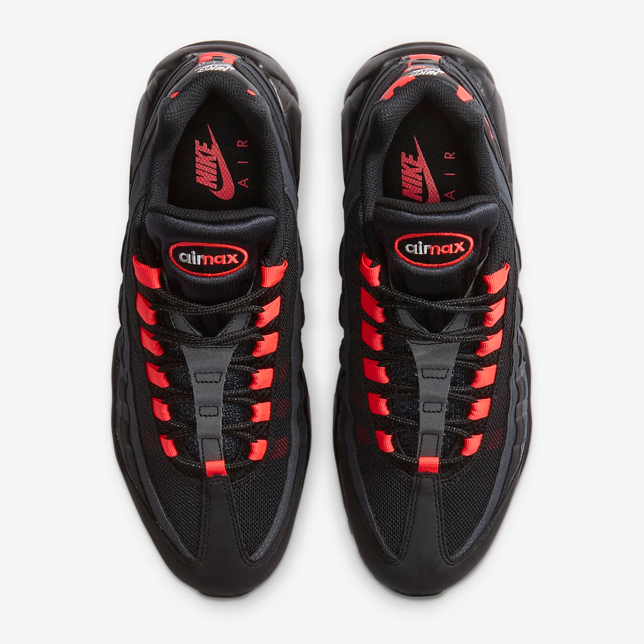 Nike スニーカー 【ナイキ】 AIR MAX 95 BLACK LASER CRIMSON(8)