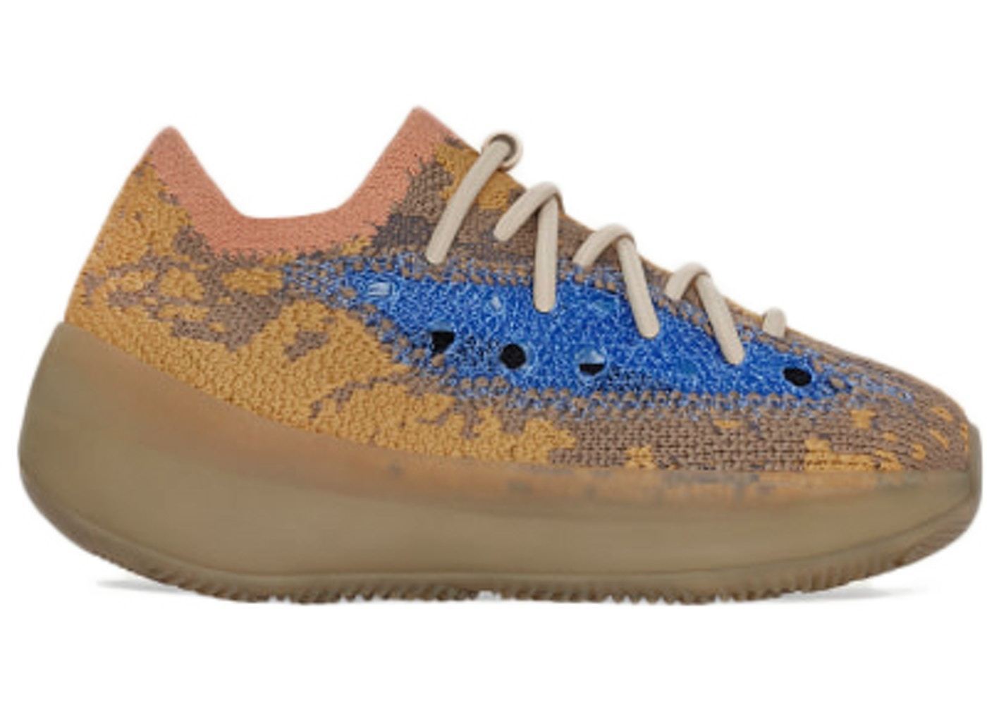 大人もOK Yeezy Boost キッズ★ブルーオート★カニエウエスト