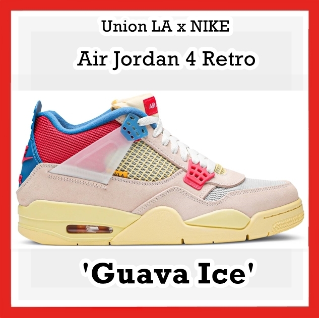 スニーカー Union LA x NIKE Air Jordan 4 Retro 'Guava Ice' 2020 AW 20