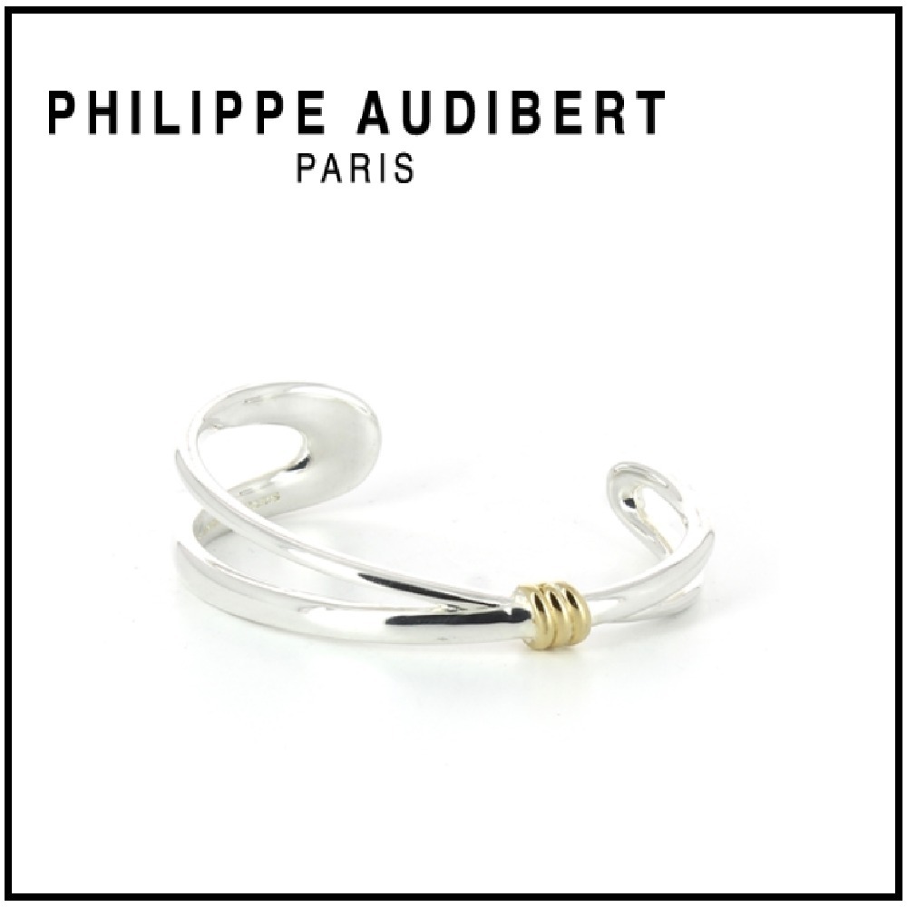 【Philippe Audibert】REESE ゴールド × シルバー バングル ♪