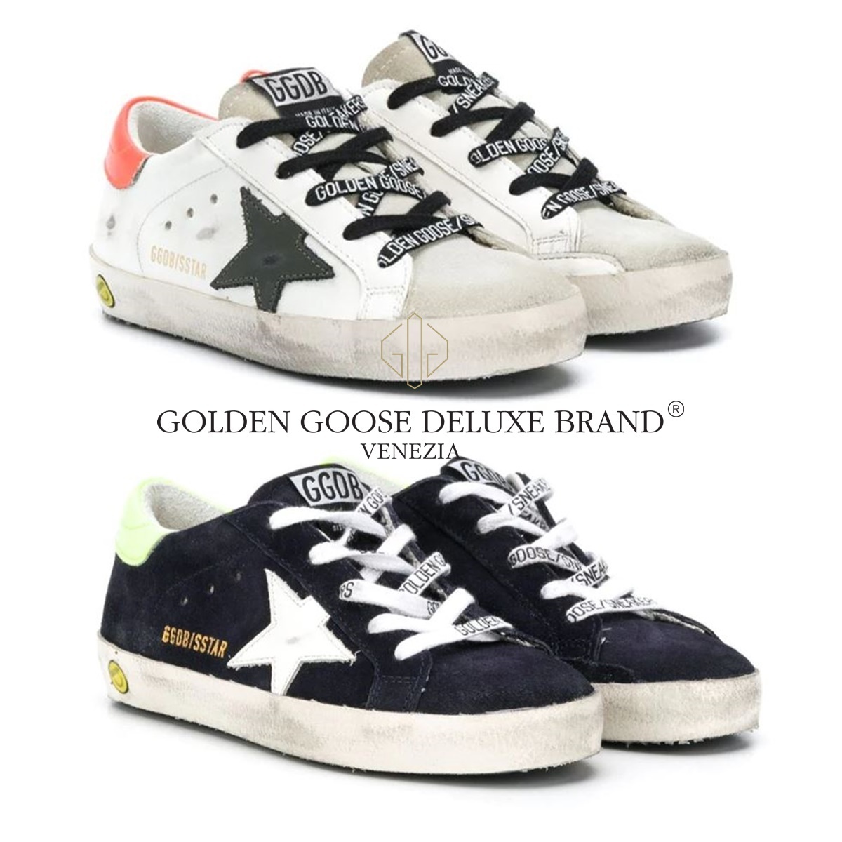 即発★GOLDEN GOOSE★KIDS SUPERSTAR 大人もOK スニーカー